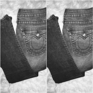 True religion ash black jeans